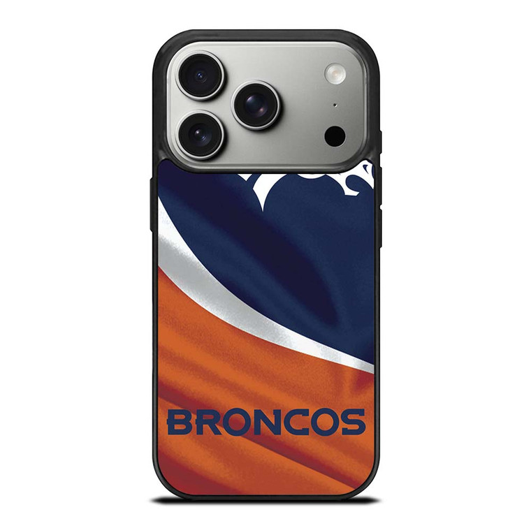 DENVER BRONCOS NFL TEAM FLAG iPhone 17 Pro Case Cover