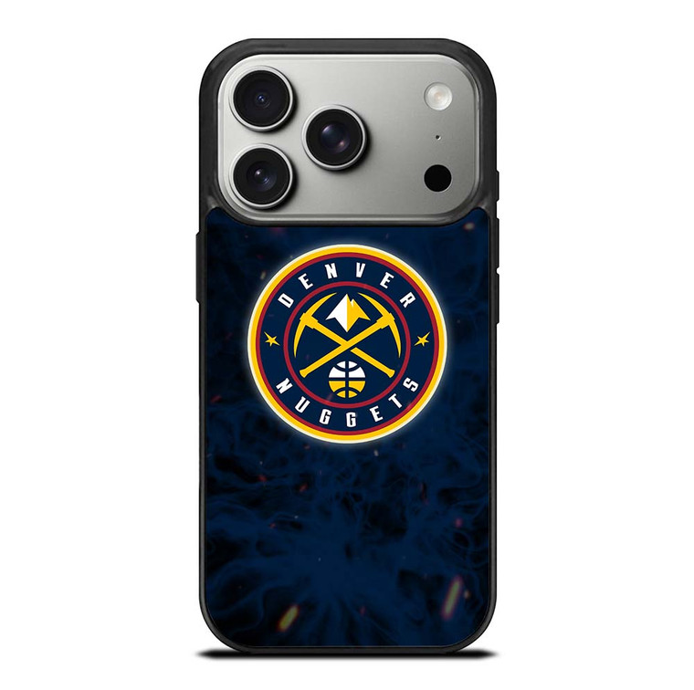 DENVER NUGGETS BASKETBALL NBA FIRE iPhone 17 Pro Case Cover