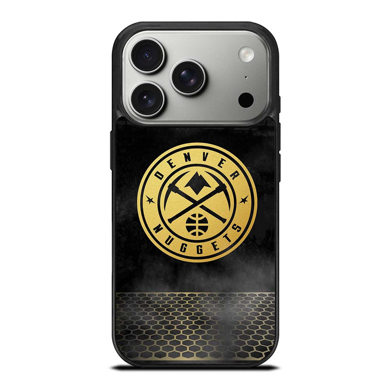 DENVER NUGGETS GOLD METAL iPhone 17 Pro Case Cover