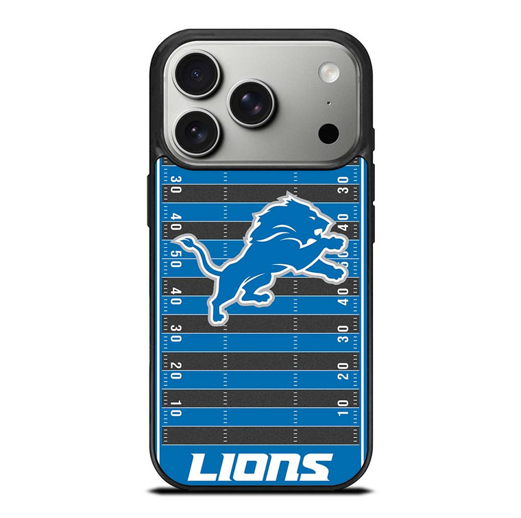 DETROIT LIONS FOOTBALL FIELD iPhone 17 Pro Case Cover
