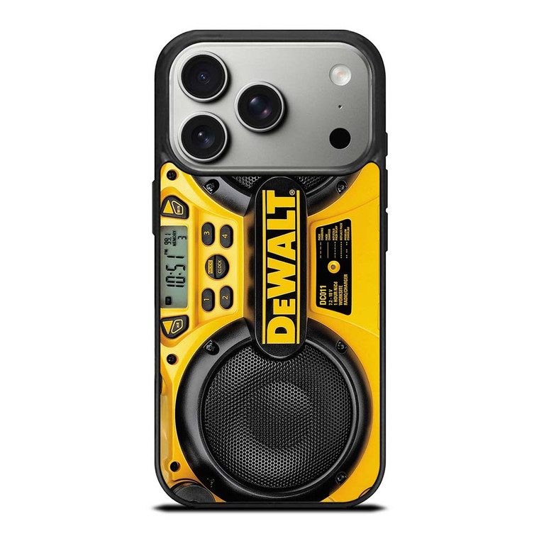 DEWALT JOBSITE RADIO BLUETOOTH  iPhone 17 Pro Case Cover