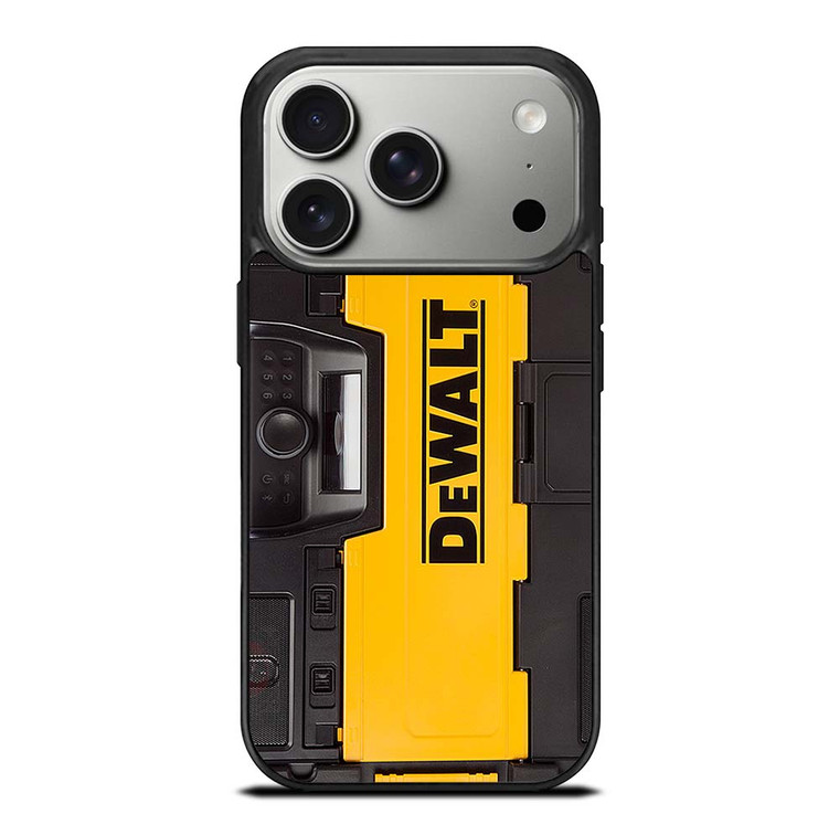DEWALT RADIO BLUETOOTH EMBLEM iPhone 17 Pro Case Cover