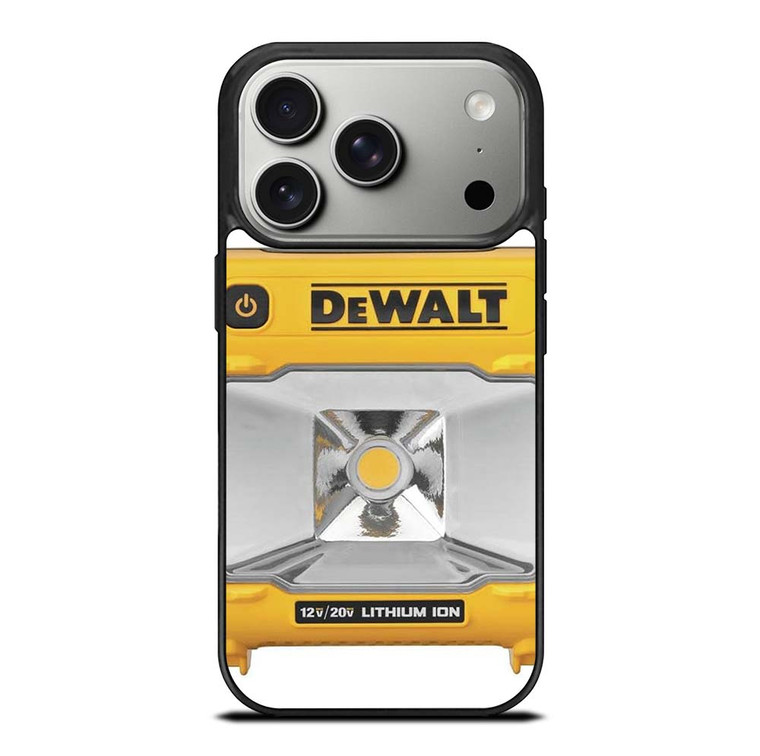 DEWALT TOOL LOGO LED WORK LIGHT iPhone 17 Pro Case Cover