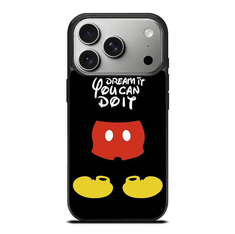 DISNEY MICKEY MOUSE QUOTES iPhone 17 Pro Case Cover