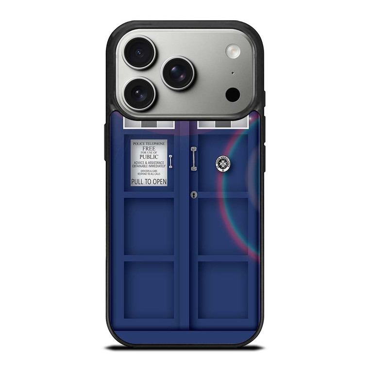DOCTOR WHO PUBLIC CALL BOX iPhone 17 Pro Case Cover