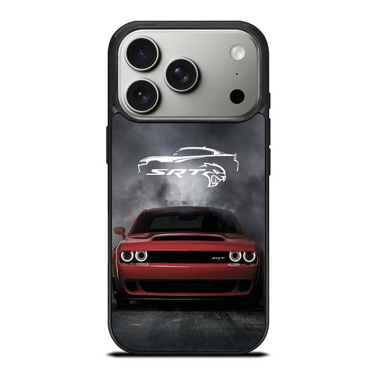 DODGE SRT SMOKED LOGO iPhone 17 Pro Case Cover