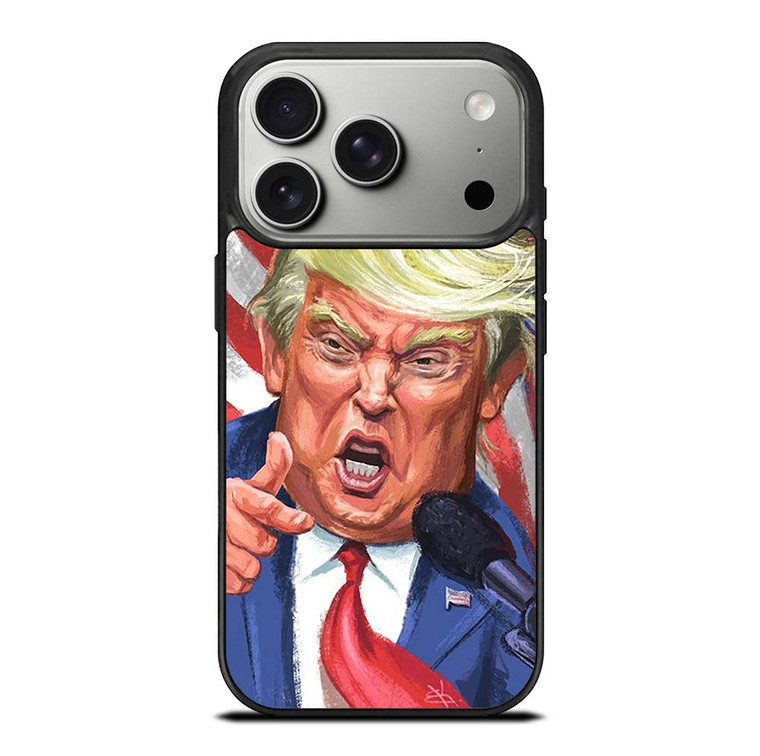 DONALD TRUMP ART  iPhone 17 Pro Case Cover