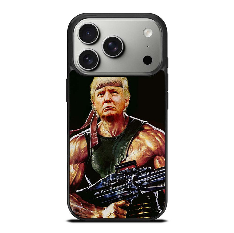 DONALD TRUMP RAMBO iPhone 17 Pro Case Cover