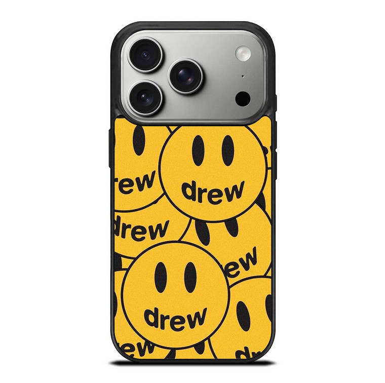 DREW SMILEY FACE PATTERN iPhone 17 Pro Case Cover