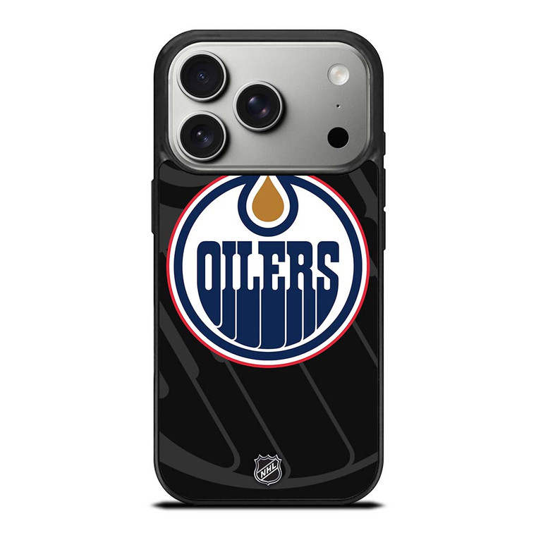 EDMONTON OILERS NHL TEAM iPhone 17 Pro Case Cover