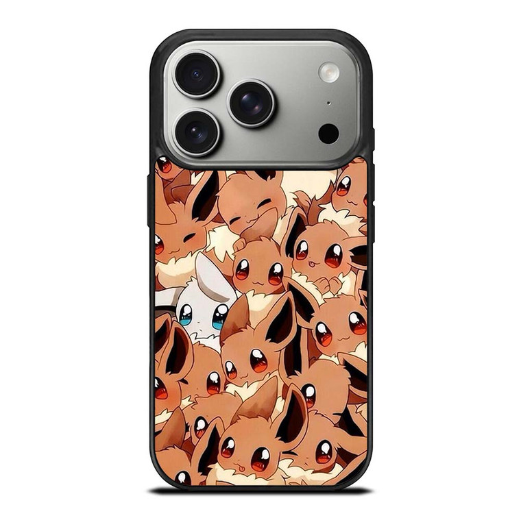 EEVEE POKEMON POCKET MONSTERS COLLAGE iPhone 17 Pro Case Cover