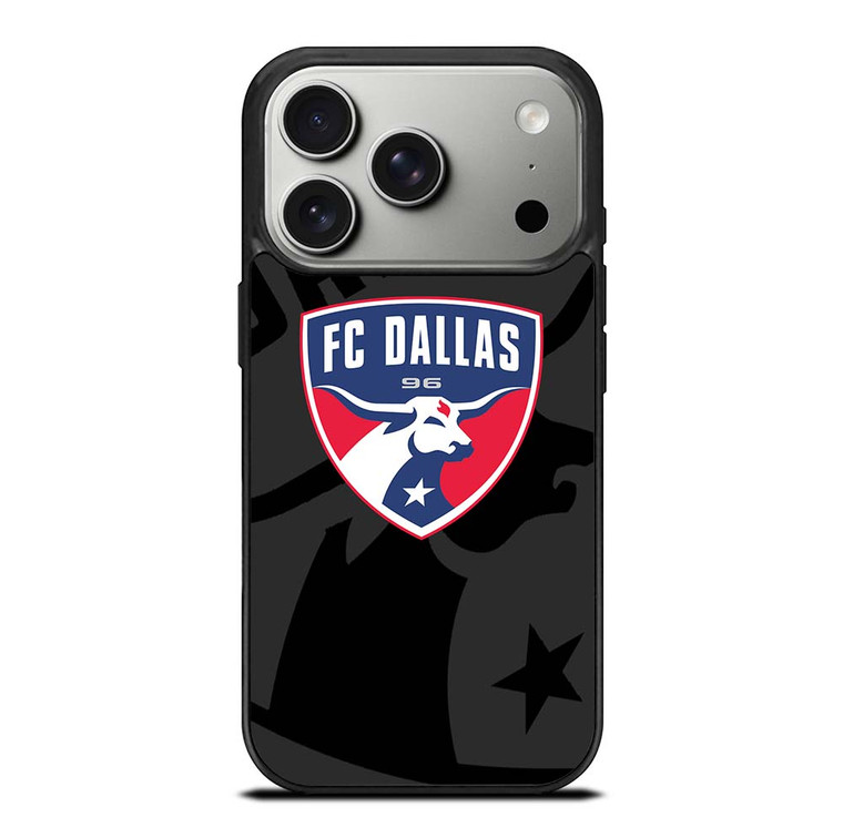 FC DALLAS MLS BLACK iPhone 17 Pro Case Cover