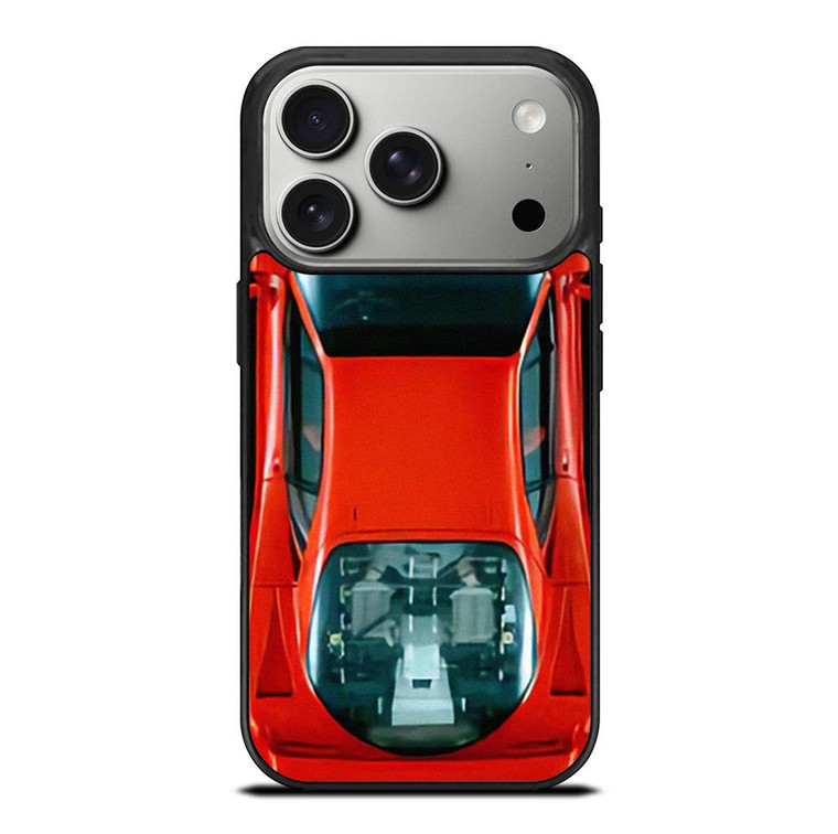 FERRARI F40 TOP VIEW iPhone 17 Pro Case Cover