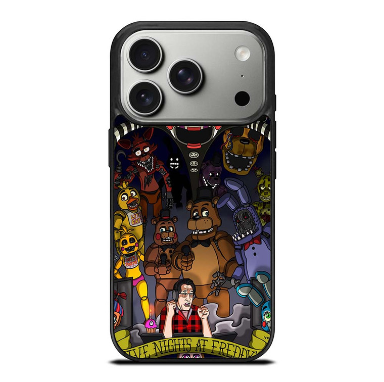 FIVE NIGHTS AT FREDDY'S ALL CHARACTERS iPhone 17 Pro Case Cover