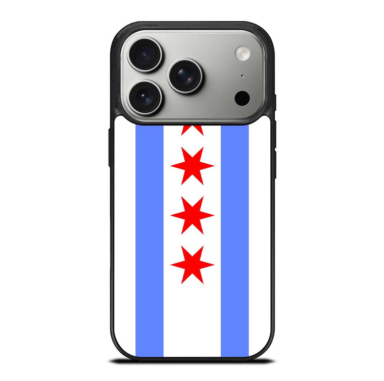 FLAG OF CHICAGO iPhone 17 Pro Case Cover