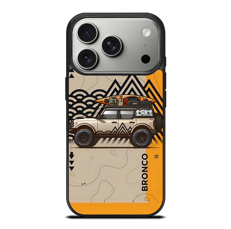 FORD BRONCO ADVENTURES CAR iPhone 17 Pro Case Cover