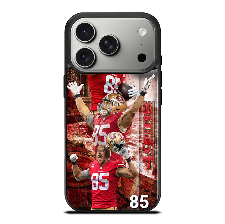GEORGE KITTLE SAN FRANCISCO 49ERS 2 iPhone 17 Pro Case Cover