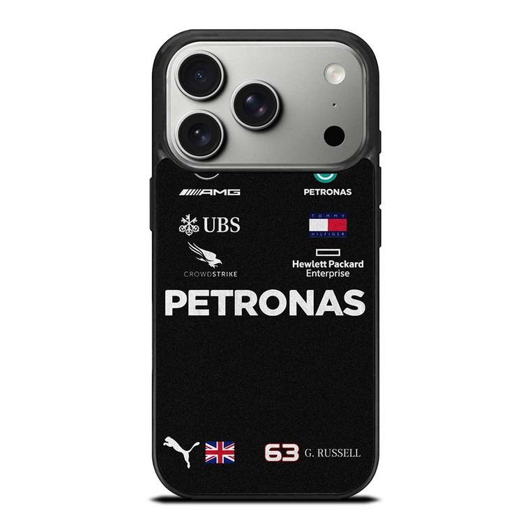 GEORGE RUSSEL FORMULA ONE iPhone 17 Pro Case Cover