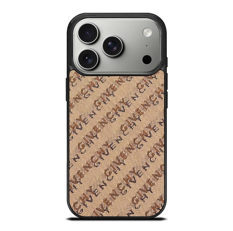 GIVENCHY PARIS LOGO PATTERN 2 iPhone 17 Pro Case Cover