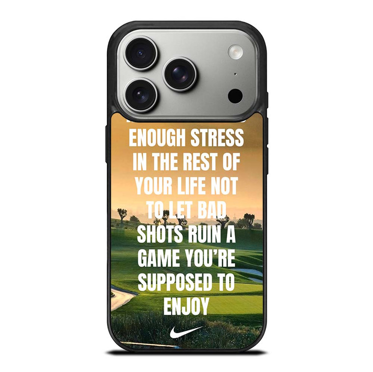 GOLF NIKE QUOTES iPhone 17 Pro Case Cover