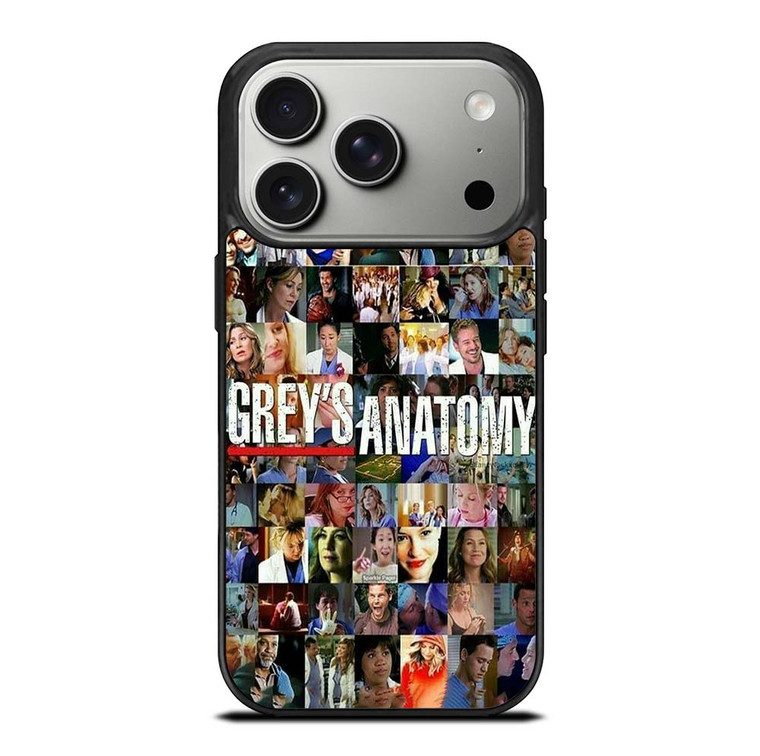 GREY'S ANATOMY COLLAGE iPhone 17 Pro Case Cover