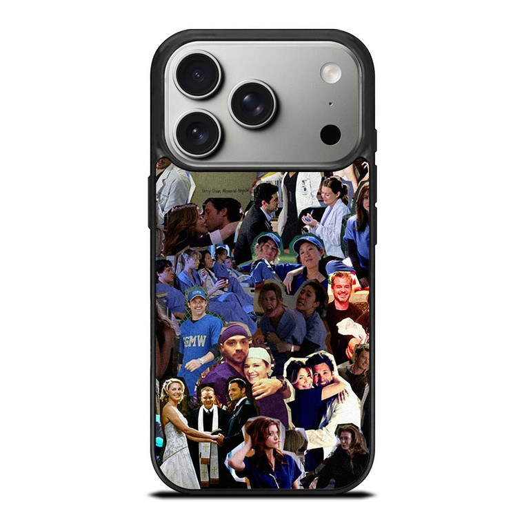 GREYS ANATOMY COLLAGE iPhone 17 Pro Case Cover
