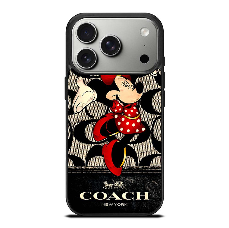 HAPPY COACH MINNIY MOUSE iPhone 17 Pro Case Cover