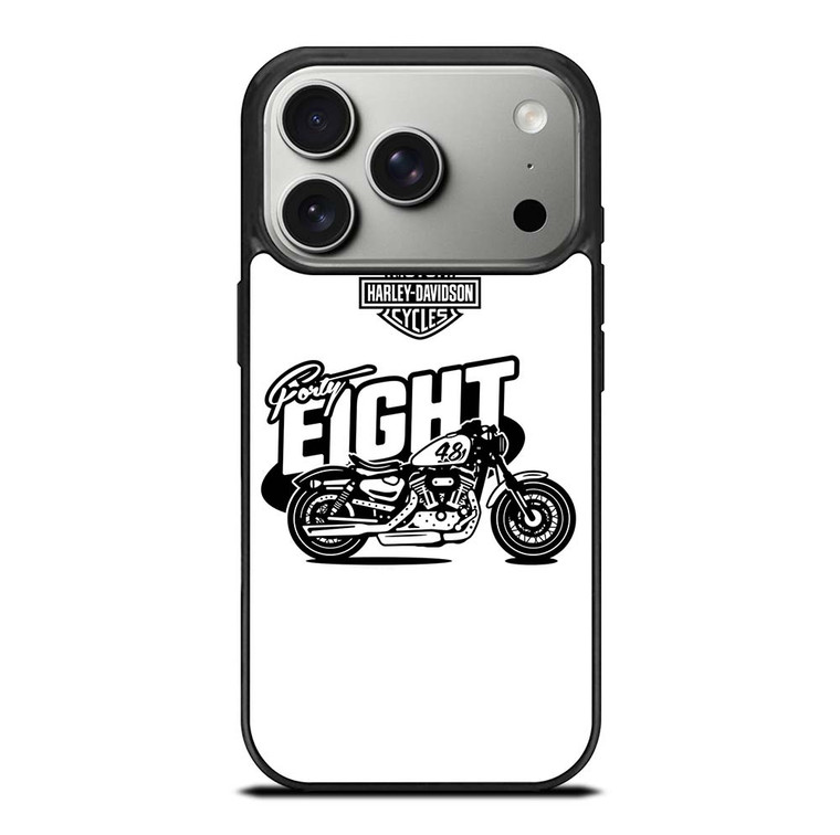 HARLEY DAVIDSON FORTY EIGHT ART iPhone 17 Pro Case Cover