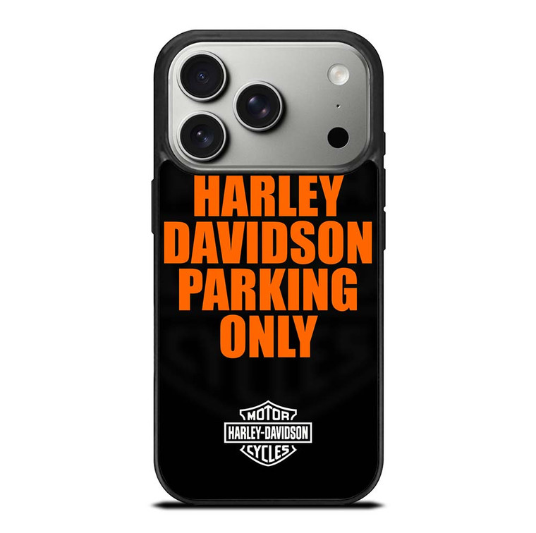 HARLEY DAVIDSON PARKING ONLY iPhone 17 Pro Case Cover