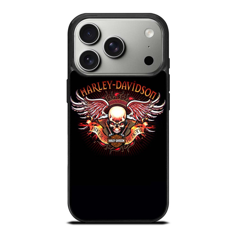 HARLEY DAVIDSON WING SKULL LOGO iPhone 17 Pro Case Cover