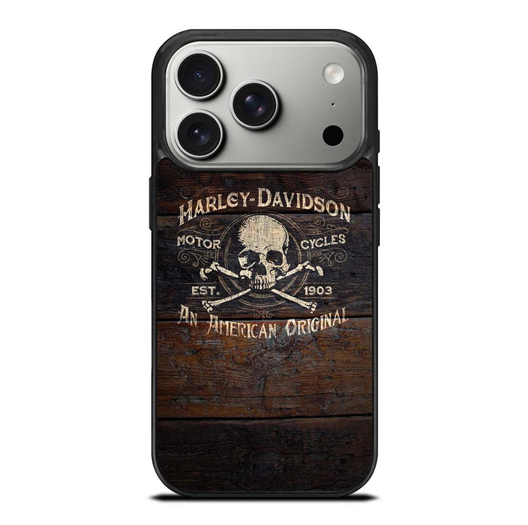 HARLEY RIDE WOOD iPhone 17 Pro Case Cover