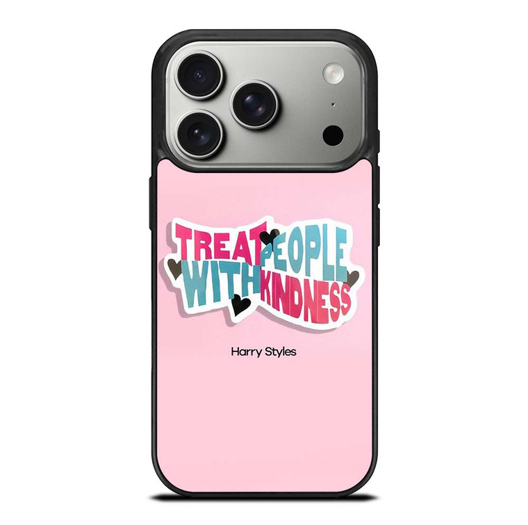 HARRY STYLES TREAT PEOPLE WITH KINDNESS iPhone 17 Pro Case Cover HARRY STYLES TREAT PEOPLE WITH KINDNESS iPhone 17 Pro Case Cover