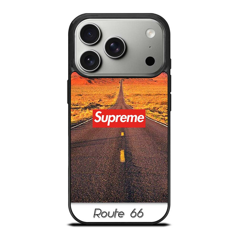 HISTORICAL ROUTE 66 US SUPREME iPhone 17 Pro Case Cover