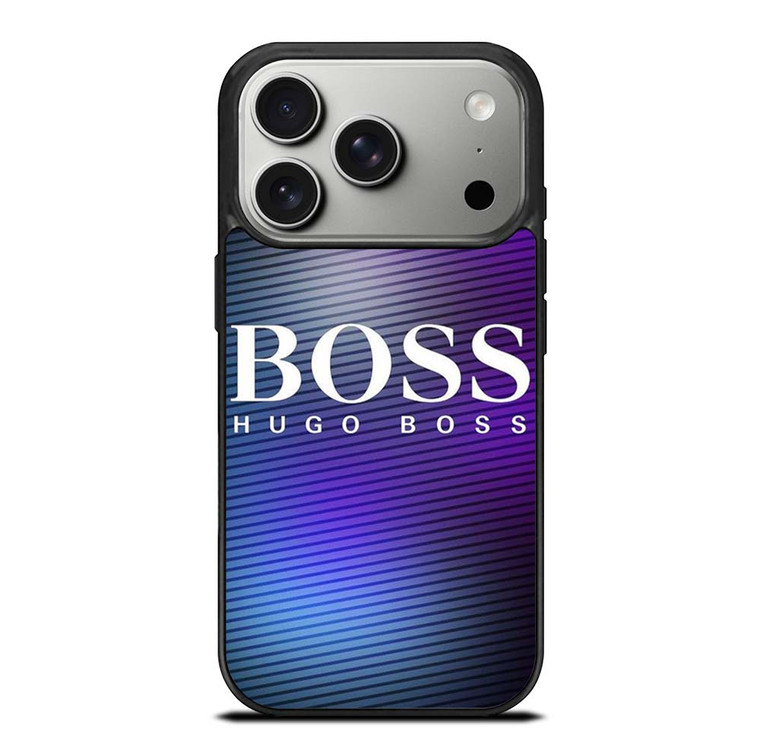 HUGO BOSS GRADIENT LOGO iPhone 17 Pro Case Cover