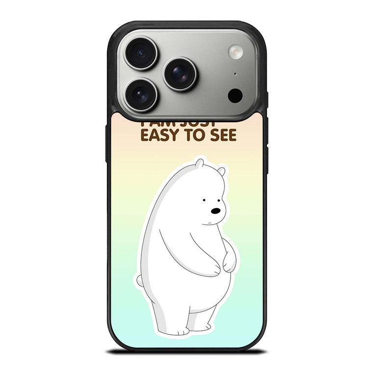ICE BEAR WE BARE BEARS CARTOON iPhone 17 Pro Case Cover