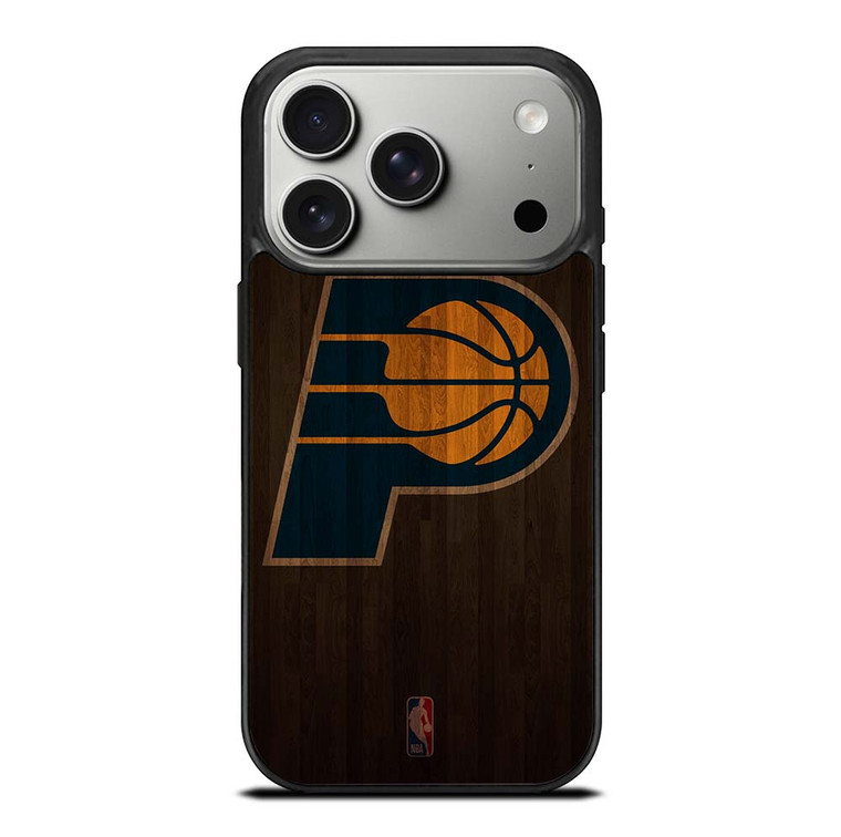 INDIANA PACERS BASKETBALL COURT NBA iPhone 17 Pro Case Cover