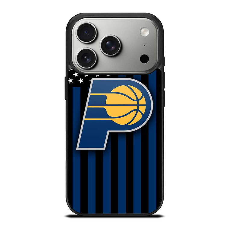 INDIANA PACERS NBA USA FLAG iPhone 17 Pro Case Cover