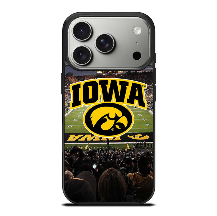 IOWA HAWKEYES FOOTBALL iPhone 17 Pro Case Cover