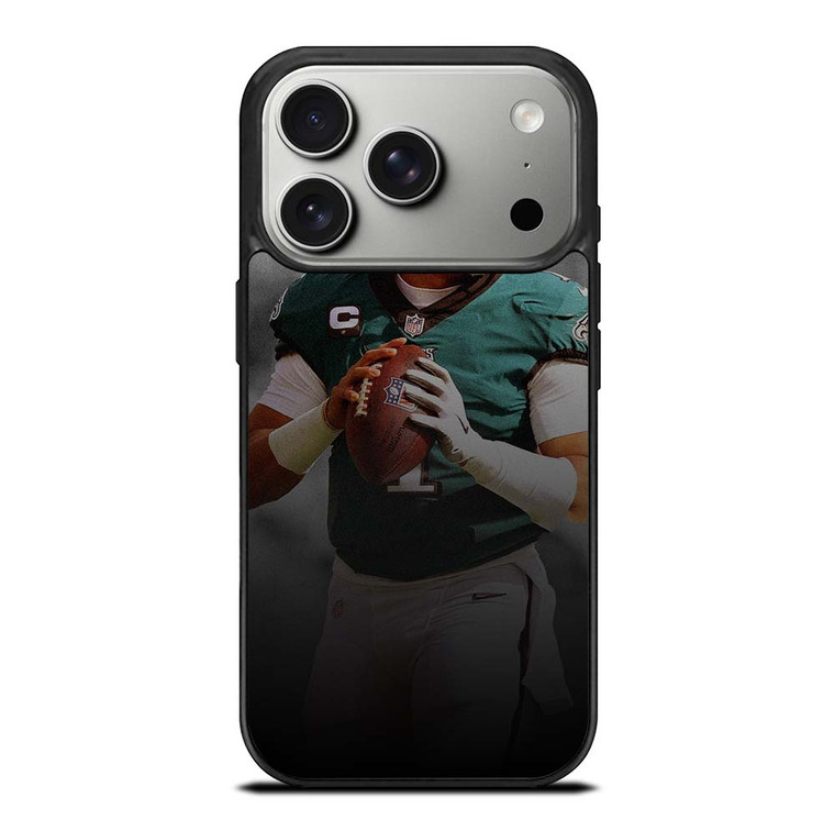 JALEN HURTS PHILADELPHIA EAGLES NFL iPhone 17 Pro Case Cover