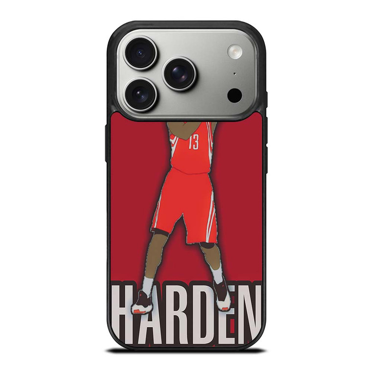 JAMES HARDEN HOUSTON ROCKETS CARTOON iPhone 17 Pro Case Cover