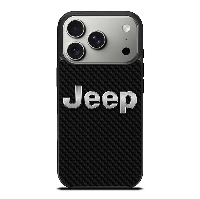 JEEP AUTOMOBILE CARBON FIBER iPhone 17 Pro Case Cover