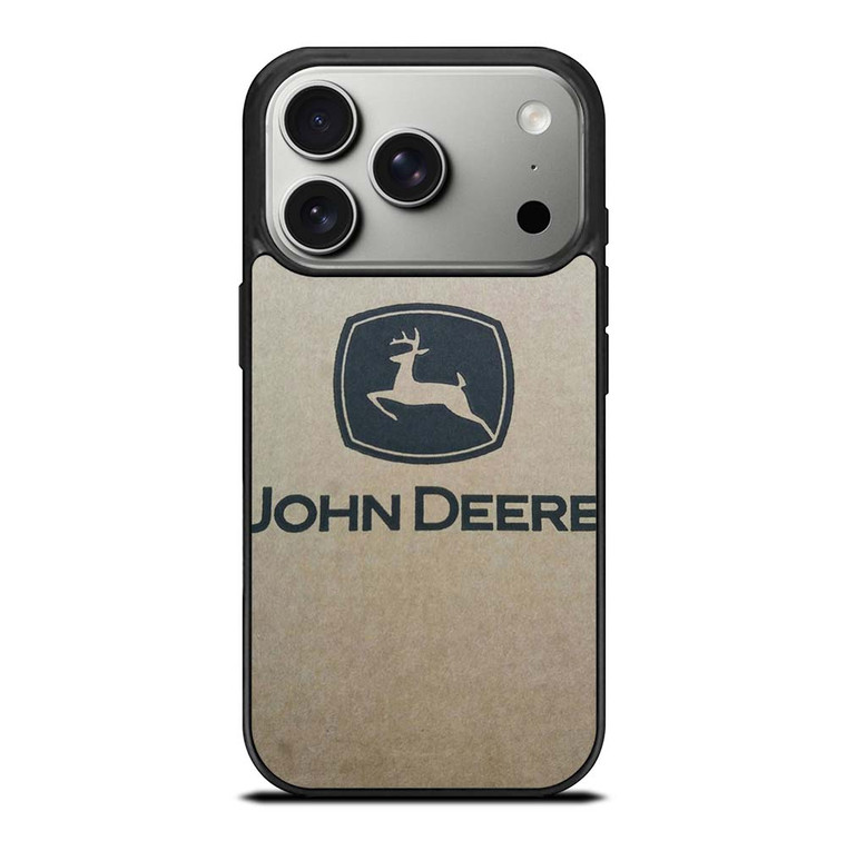 JOHN DEERE METAL LOGO iPhone 17 Pro Case Cover