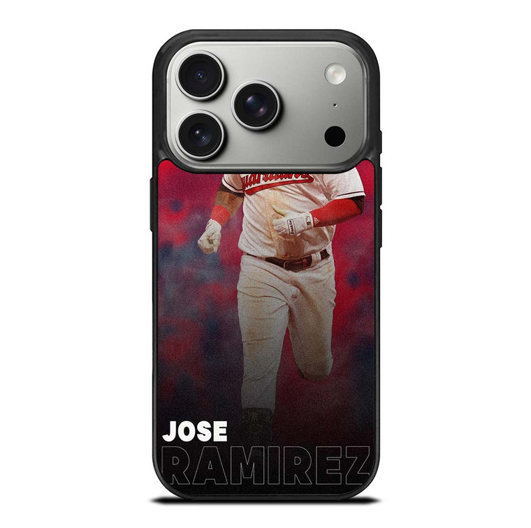 JOSE RAMIREZ CLEVELAND GUARDIANS MLB iPhone 17 Pro Case Cover