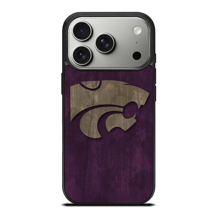 KANSAS STATE WILDCATS FOOTBALL LOGO iPhone 17 Pro Case Cover