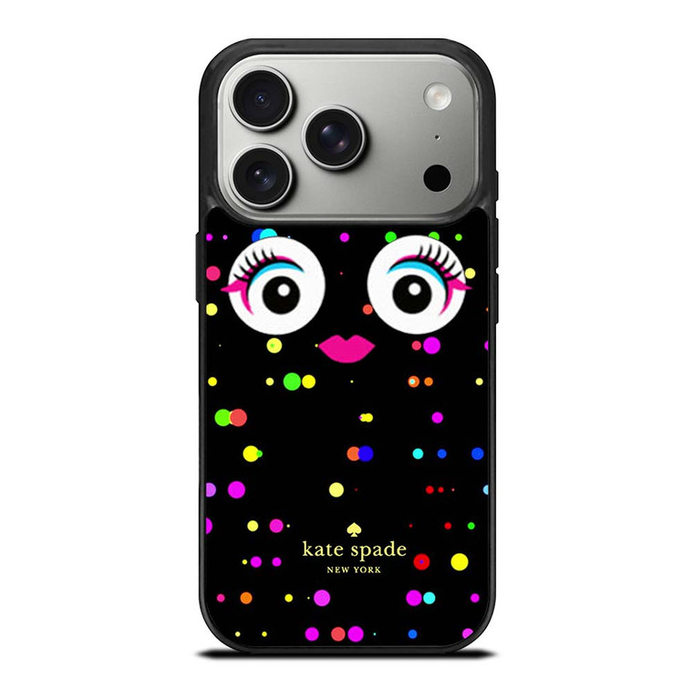 KATE SPADE COLORFULL MONSTER EYE iPhone 17 Pro Case Cover