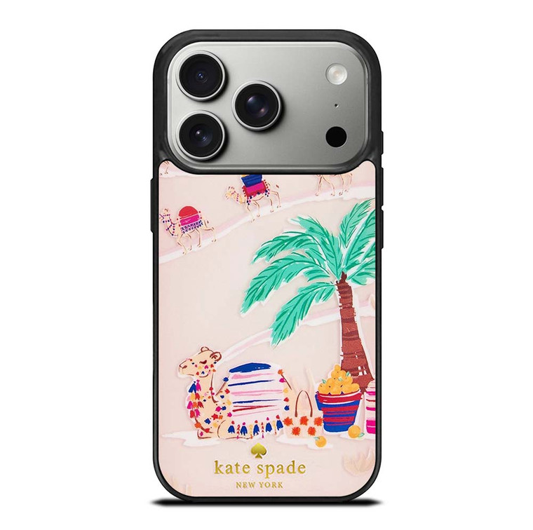 KATE SPADE DESERT CAMEL iPhone 17 Pro Case Cover