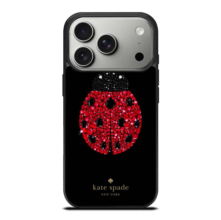 KATE SPADE NEW YORK DIAMOND LADYBUG iPhone 17 Pro Case Cover
