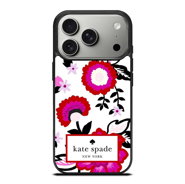 KATE SPADE NEW YORK FLOWER ART iPhone 17 Pro Case Cover
