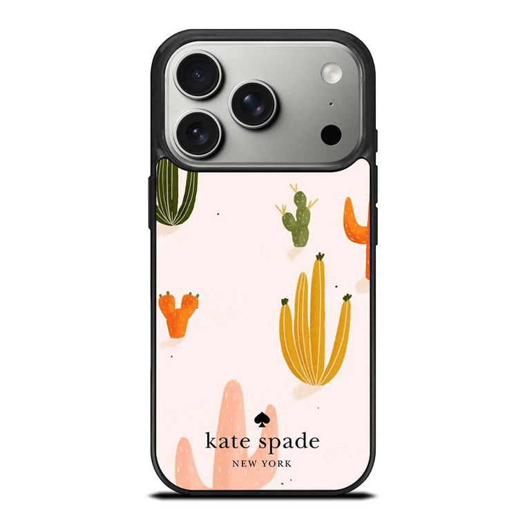 KATE SPADE NEW YORK LOGO CACTUS iPhone 17 Pro Case Cover