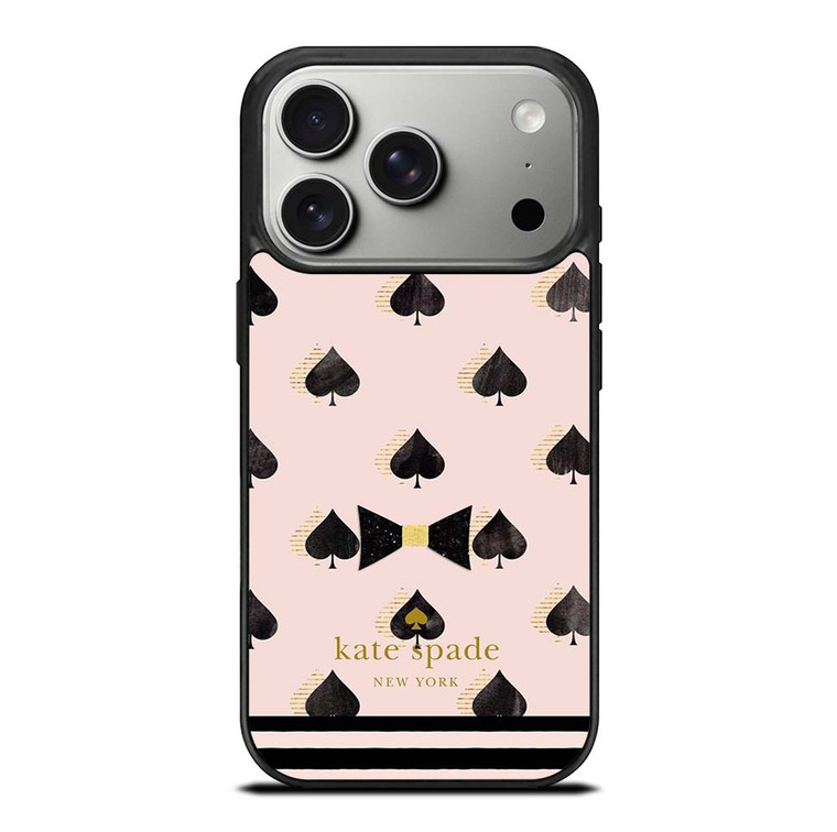 KATE SPADE NEW YORK LOGO RIBBON ICON iPhone 17 Pro Case Cover